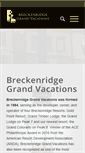 Mobile Screenshot of breckenridgegrandvacations.com
